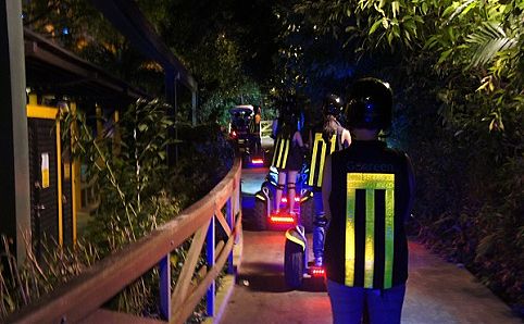 GoGreen After Dark Segway Tour. Photo courtesy of GoGreen Segway Eco Adventure.