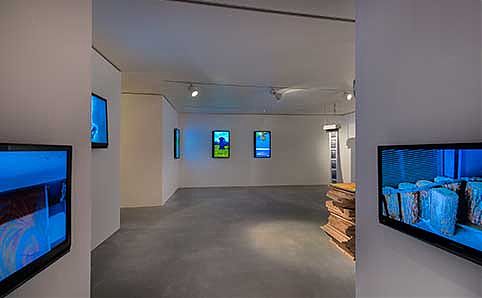Joo Choon Lin's 'Resolution of Reality' in situ. Photo courtesy of Singapore Tyler Print Intstitute (STPI).