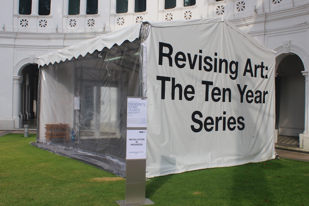 'Revising Art: The Ten Year Series' by Zaki Razak. Photo by Gwen Pew.