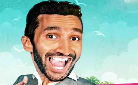 UK comedian Imran Yusuf, in the form of a bobble-head. Image courtesy of Comedy Club Asia.
