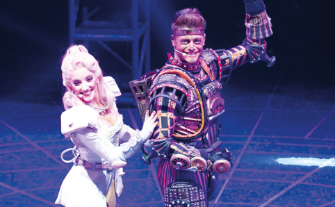 Rusty with (the not so trusty) Pearl. Image courtesy of BASE Entertainment Asia.